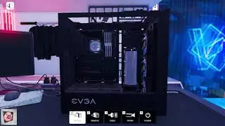 Intel Core i7 9700K with EVGA GeForce RTX 2070 SUPER XC ULTRA on EVGA DG 76 BLACK