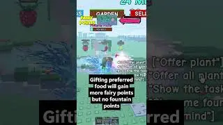 ✨ Wishing Well, Fountain Power & Fairy Points in Grow a Garden! 🌱💧 #roblox #donate #bloxfruits