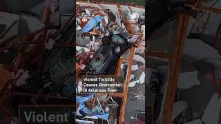 MAJOR Tornado Damage in Lake City, Arkansas