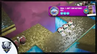 Sackboy: A Big Adventure Knitted Knight Trial #1 - Ain't Seen Nothing Yeti (GOLD)