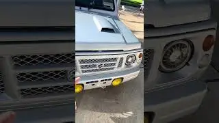 MAACO Paint Job on a 1997 Suzuki Jimny JA22W $2000 Metalic Silver