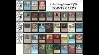 Old School Magic ('93/'94) - 7 Points Singleton Champion of Champions Finale - Paper Magic on webcam