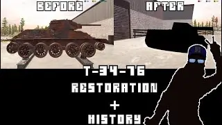 T-34/76 Restoration And History - Tank Mechanic Simulator With JaySquatch Gaming