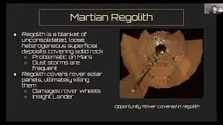 MarsU Seminar:  Mars Regolith Simulant, Synthesis, Properties with Exolith Labs | May 2022
