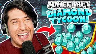 SKUPIO SAM SVE DIJAMANTE DA KUPIM OVO!!! Diamond Tycoon Minecraft