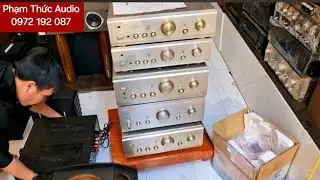 Denon 1500Rii and 1500R amplifiers, European 230V output, powerful 305W output.