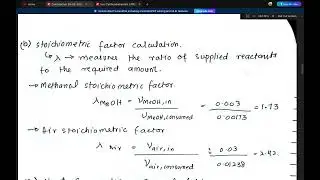 A direct methanol fuel cell generates 1000 A at 0.3 V at STP. Methanol and air aresupplied to the f