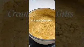 Creamy Cajun Grits! So good!  #food #recipes