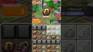 Pokemon Shuffle Mobile - Main Stage 149 Haxorus - Puzzle clear for those really struggling #shorts