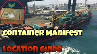 Search The Rear Of The Ship For The Container Manifest | GTA 5 Online