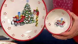 Temp-tations Seasonal 16-Piece Essential Dinnerware Set on QVC