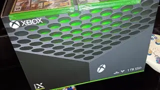 XBOX ONE series X unboxing