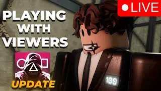 Playing Ink Game UPDATE with VIEWERS (WINNER GETS GAMEPASS)