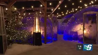 Dickinson County bar adds igloos for winter fun