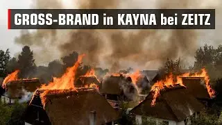 GROSS-BRAND in KAYNA bei ZEITZ