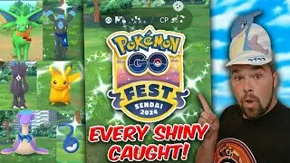 Catching Every Pok&eacute;mon GO Fest Sendai Shiny! Visiting a Lapras Cafe!?