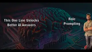 This One Line Unlocks Better AI Answers (Role Prompting Explained)