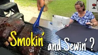 Trailer Stuffing, Reflectix Window Shades & a Pellet Grill on a Truck Camper? | E74