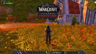 Classic WoW Hardcore SSF: Rogue Levels 1-5, No Addons Gameplay!