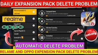 Free Fire Expansion Pack Delete Problem || Freefire Collection Pack Auto Delete Problem || Freefire