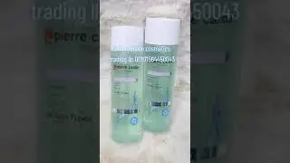 pierre cardin refreshing tonic and make up remover