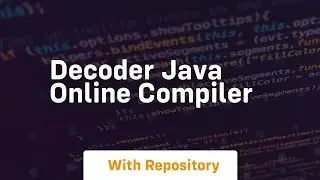 decoder java online compiler