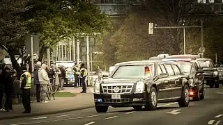 Barack Obama in Hannover am 25.04.2016