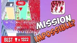 I'M TRYING TO BEAT MY BEST CROWD CITY SCORE (1322)!