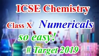Numerical Problems - Chemistry | Empirical and Molecular Formula | ICSE Class 10