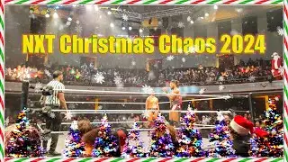 Attending WWE NXT's Christmas Chaos