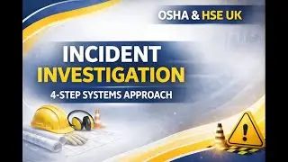 Incident Investigation Basics | 4-Step Systems Approach Explained