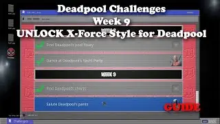 Fortnite - Deadpool Week 9 Challenge GUIDE