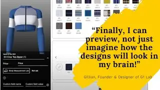 Individual designer's working process with 3D technologies | G1 Lab X TG3D Studio