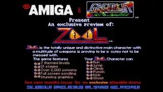 Amiga Recall 002 - Zool: Preview Demo