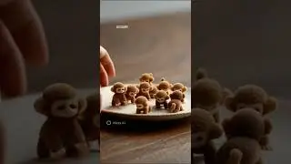 Little monkeys #monkey #drawing #animation #cute #art #funny #humor