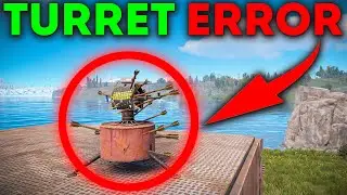 RUST how to break Auto Turret safely bug/glitch