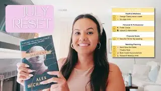 JULY 2022 RESET | goals, personal finances & monthly favorites