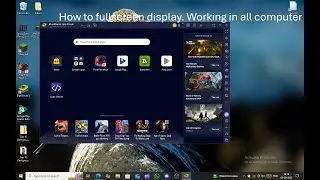 HOW TO FULLSCREEN IN BLUESTACK