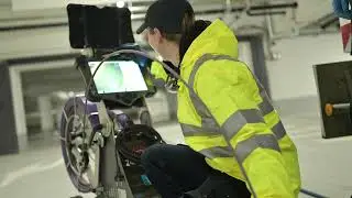 Saugwagen der Firma Grubenblitz