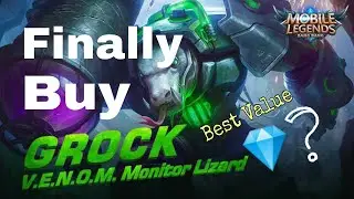 Buying GROCK V.E.N.O.M Monitor Lizard🦎☠️..🔥🔥💎ll Best Value ll💎🔥🔥