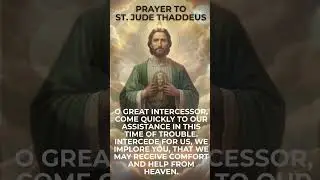 St. Jude Thaddeus Prayer for Impossible Cases  #miracle #prayer #healing #stjude #hope #mercy #love