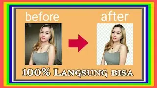 Cara menghapus latar belakang foto Tanpa aplikasi