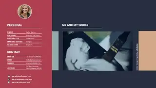 Video Resume Slideshow - Premiere Pro Template