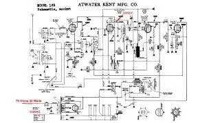 Atwater Kent 165 Repair and Protecting the Circuit
