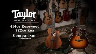 Taylor 414ce & 722ce Comparison / MION experiment