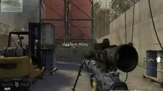 Me Playing on Scrapyard (Cod MW2)  No Edit!