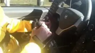 Quadriplegic driving a wheelchair van Automotive Innovations Bridgewater MA, NH, CT, RI, ME, NH, VT