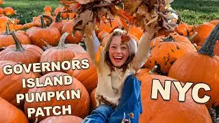 FALL IN NYC! Governors Island Pumpkin Patch | HAVA MEDIA