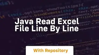java read excel file line by line