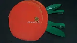 DIY Tomato Costume For Fancy Dress Competition |  Fancy Dress Costume Ideas |  Tomato Costume